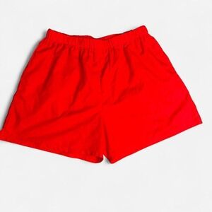 "One Size" Red Elastic Shorts by CostumesUSA